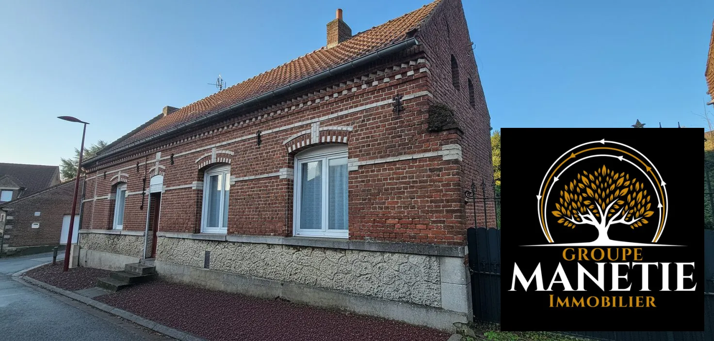 Charmante longère à rénover avec dépendance à Estrées - 199 000 €