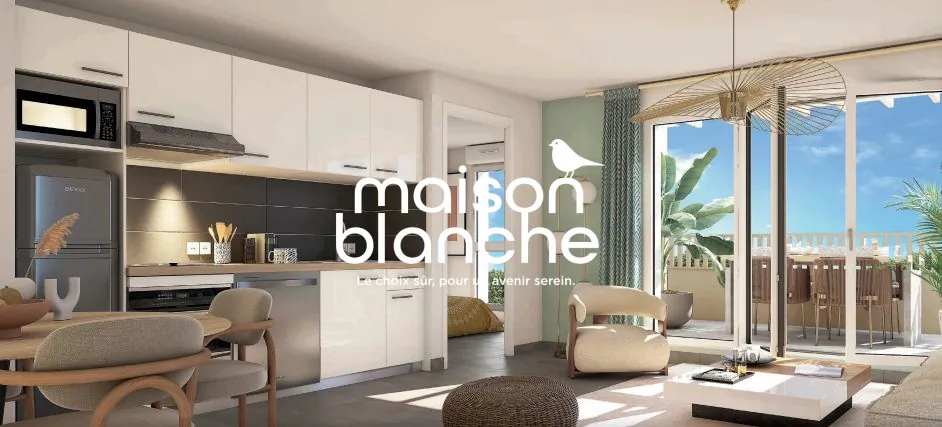 Appartement T2 neuf à Saint-Gilles-Croix-de-Vie avec terrasse et performances énergétiques A 