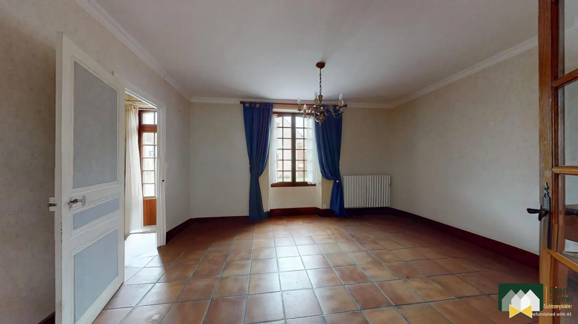 Salon - Séjour Maison de campagne à rénover à Prunay-le-Gillon, idéale pour projet personnalisé 