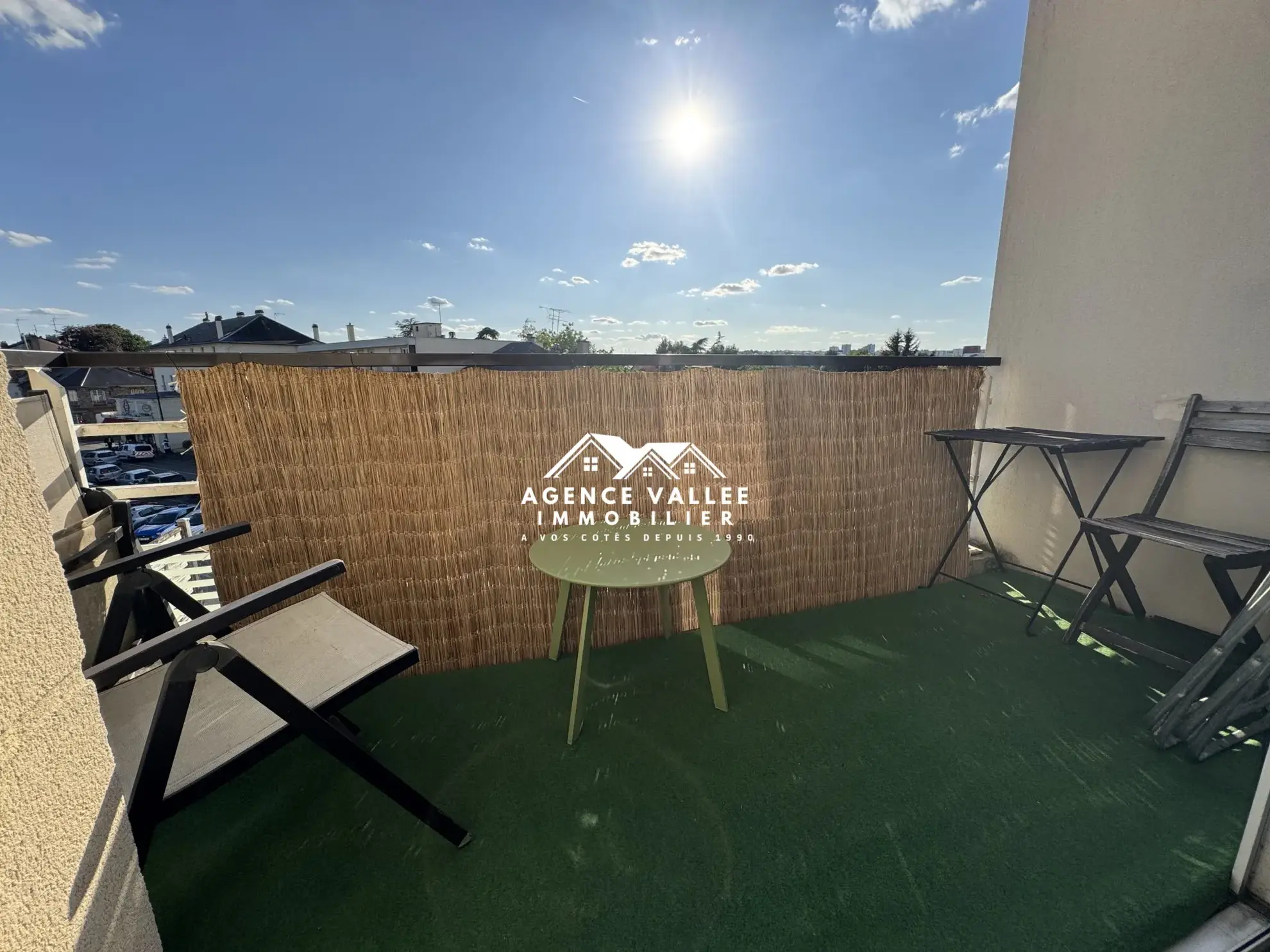 Appartement F2 avec balcon et parking à Corbeil-Essonnes à vendre 