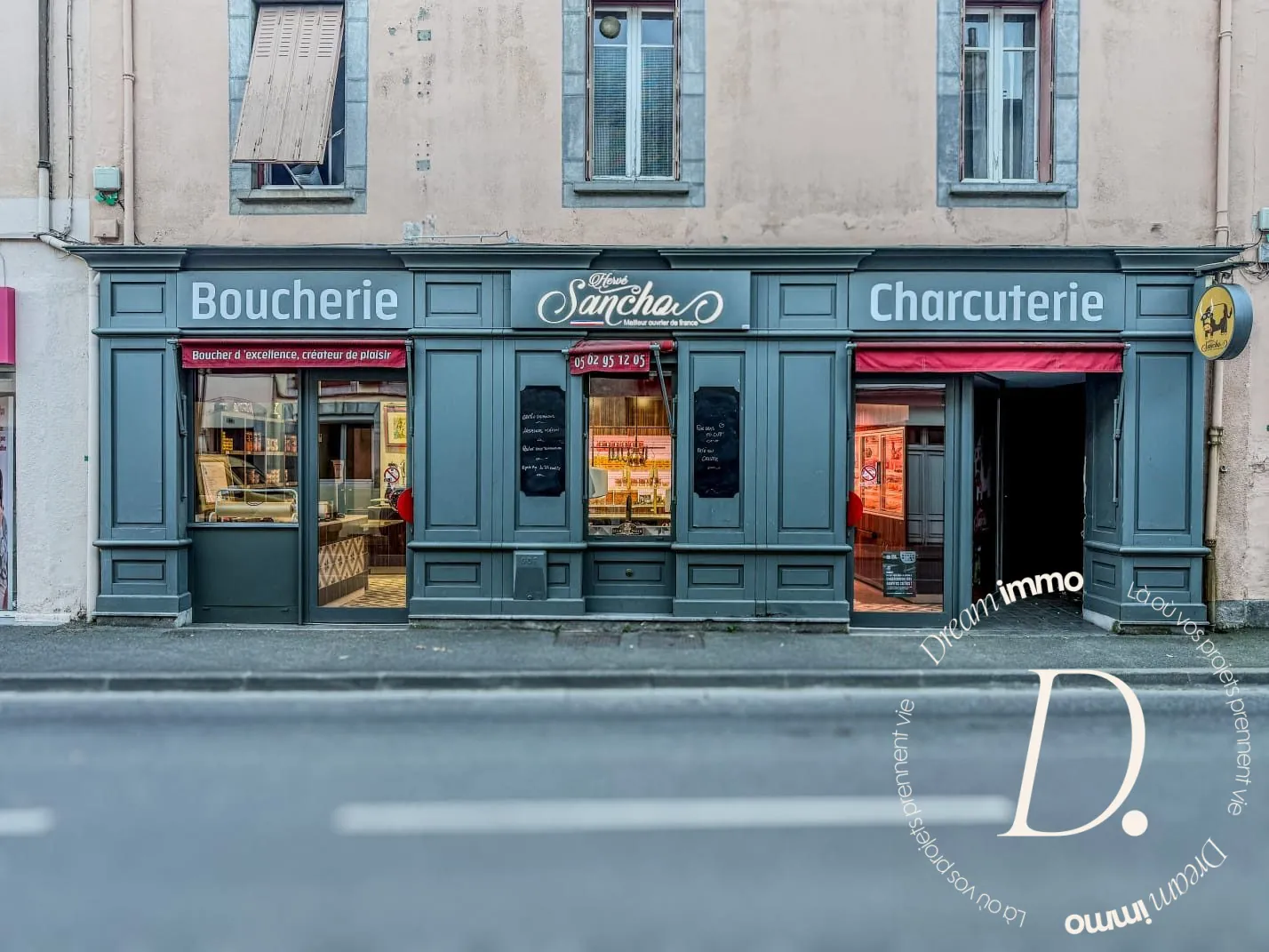 Boucherie d’exception à vendre à Bagnères-de-Bigorre – Fonds de commerce clé en main 