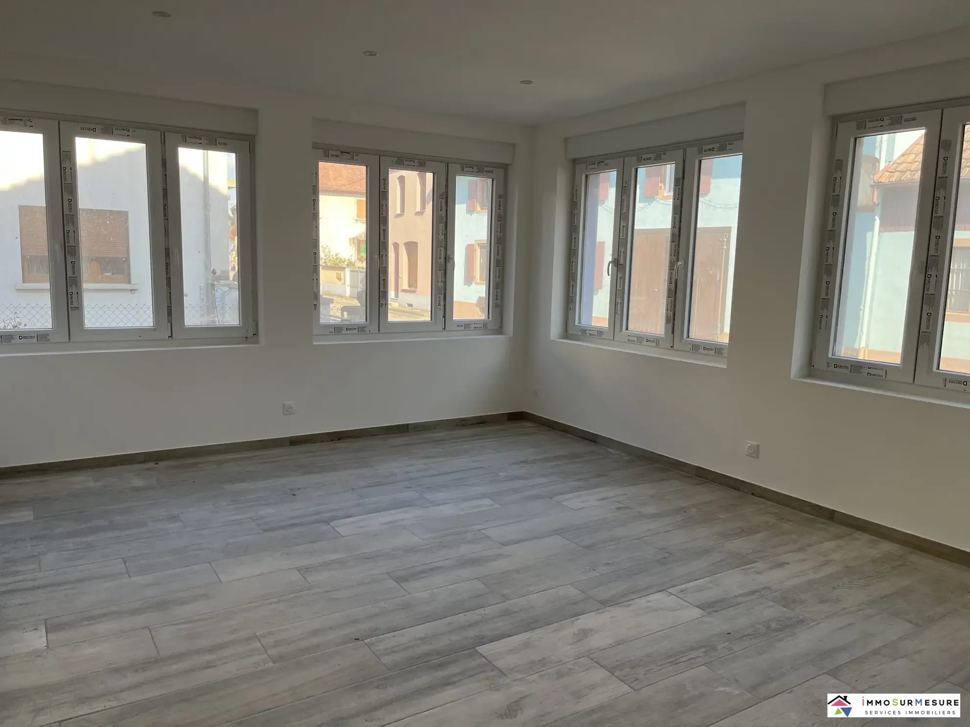 Appartement F3 rénové de 73 m² avec vue dégagée à Ebersheim