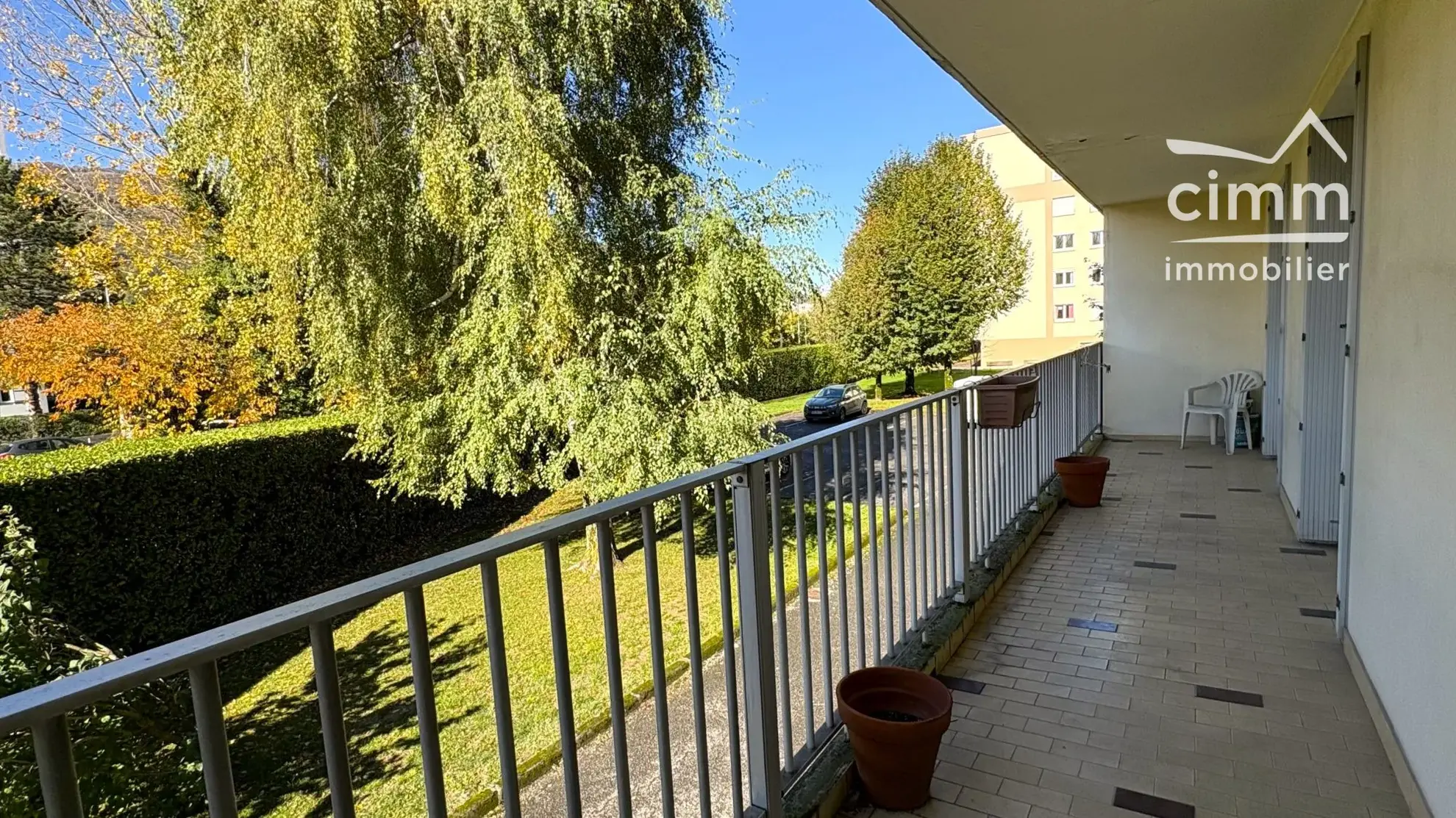 Appartement 3 chambres lumineux à Seyssinet-Pariset avec balcon et vue montagne