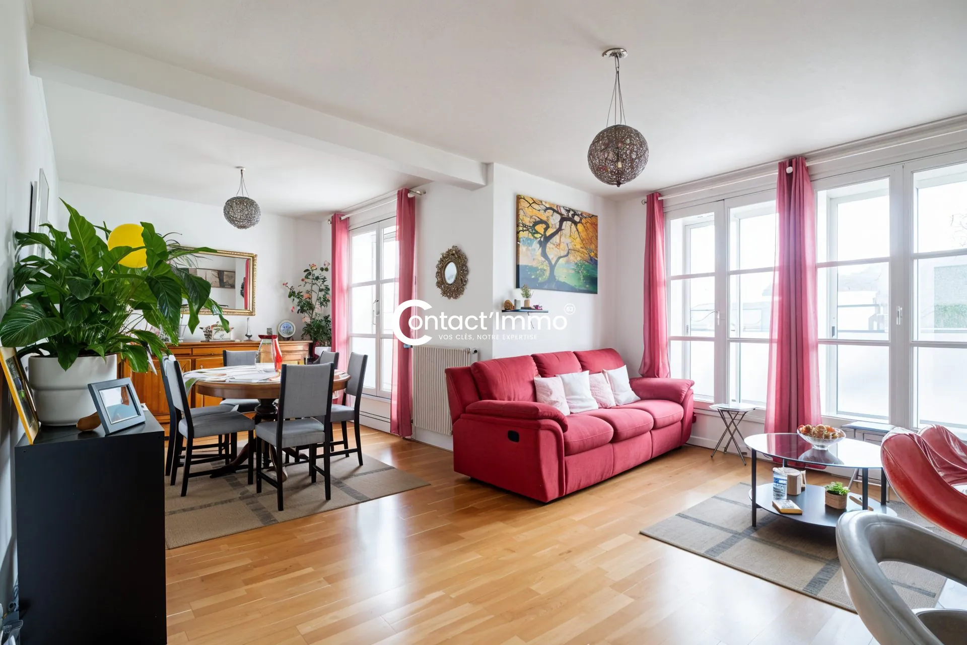Appartement T3 de 73 m² avec parking en vente à Clermont-Ferrand La Glacière