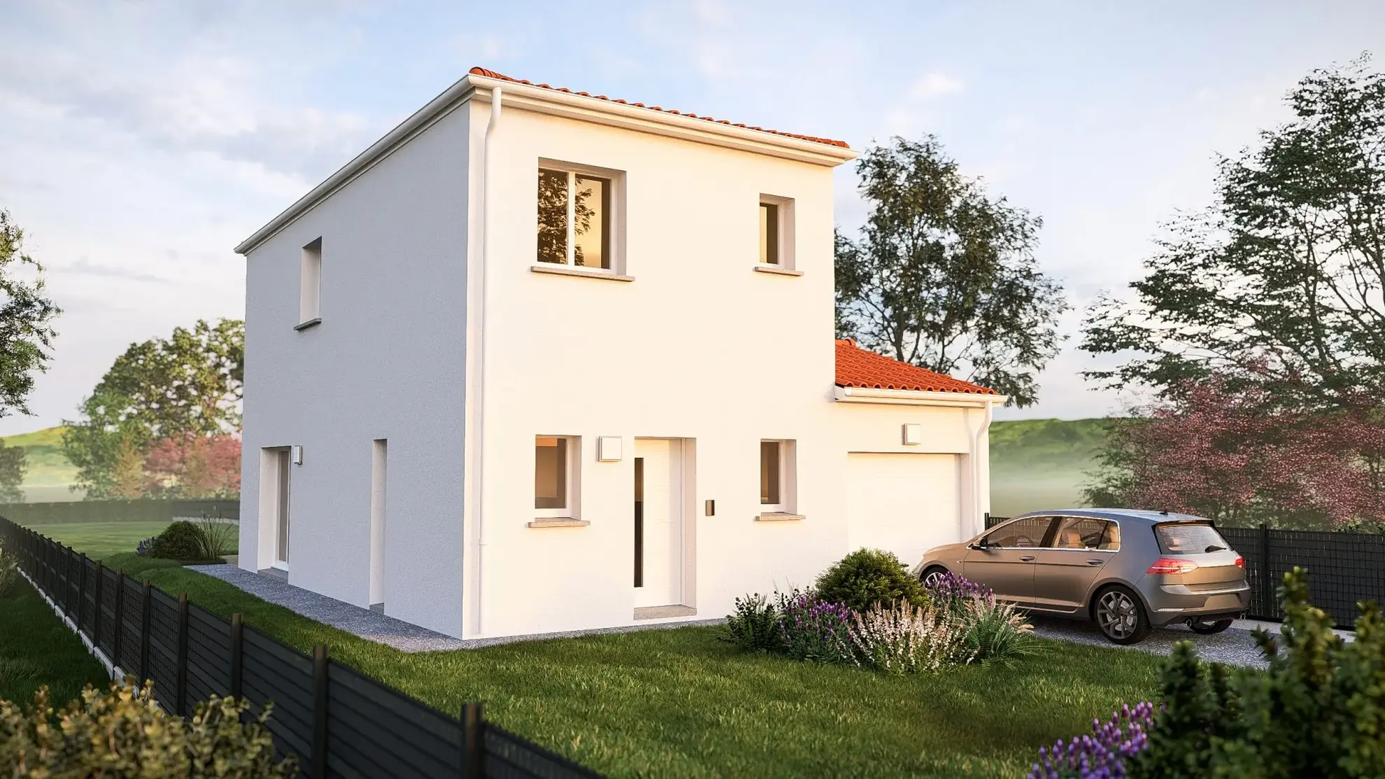 Maison neuve à construire à Pont-du-Château avec jardin et garage - Offre spéciale