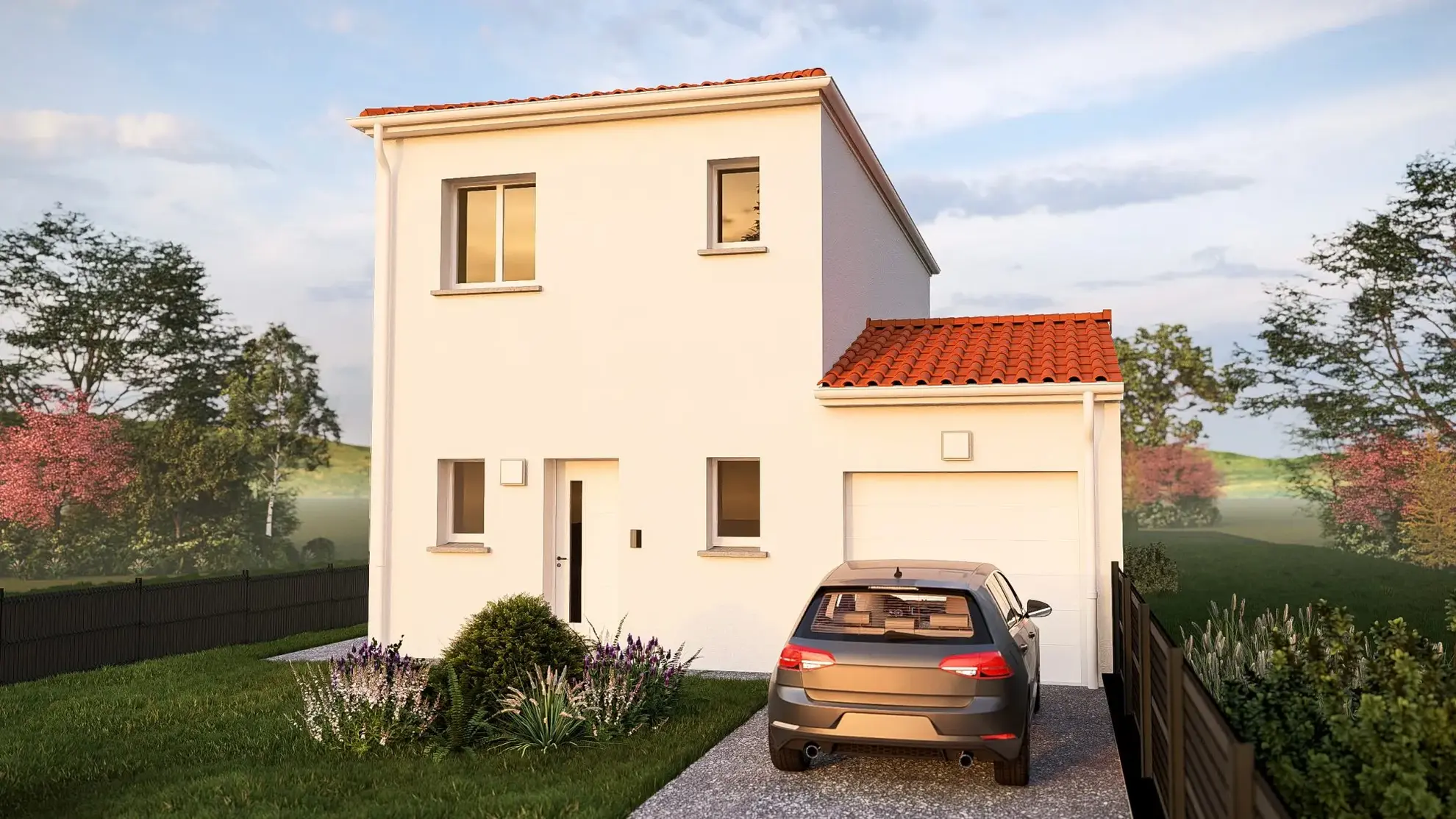 Maison neuve à construire à Pont-du-Château avec jardin et garage - Offre spéciale 