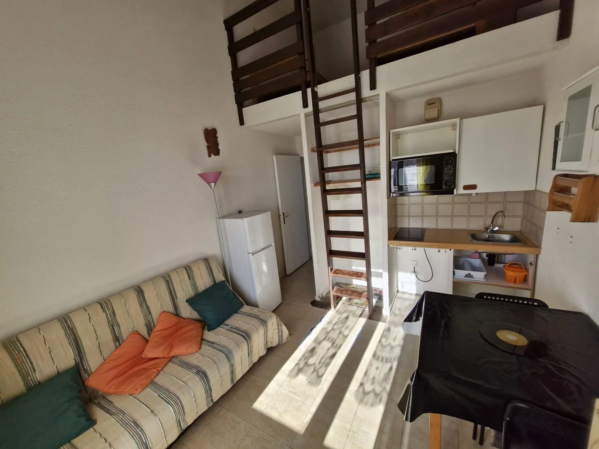 Appartement T2 avec mezzanine à Port Leucate, proche mer et commerces 