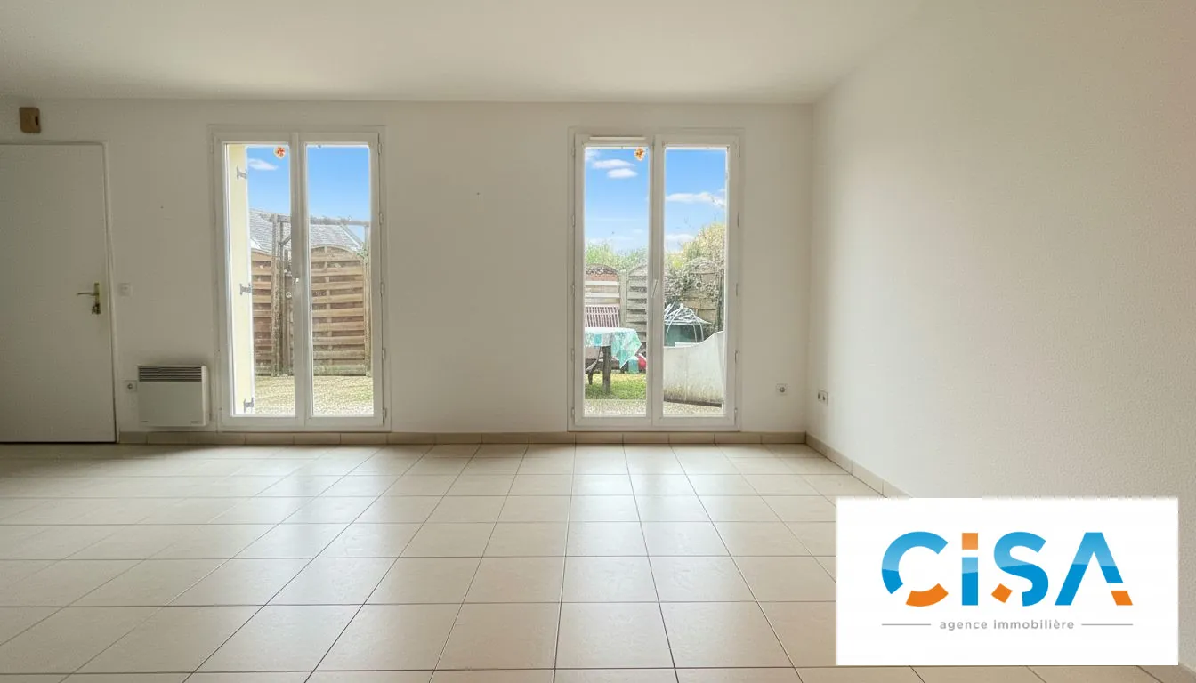 Maison mitoyenne à Verneuil en Halatte avec 2 chambres et terrasse 