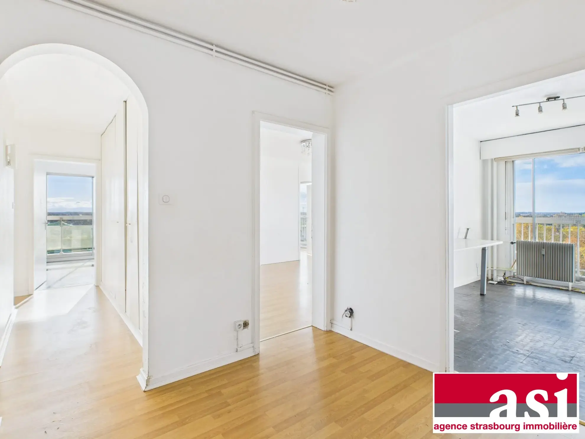 Appartement à vendre à Lingolsheim avec grand balcon et vues dégagées 