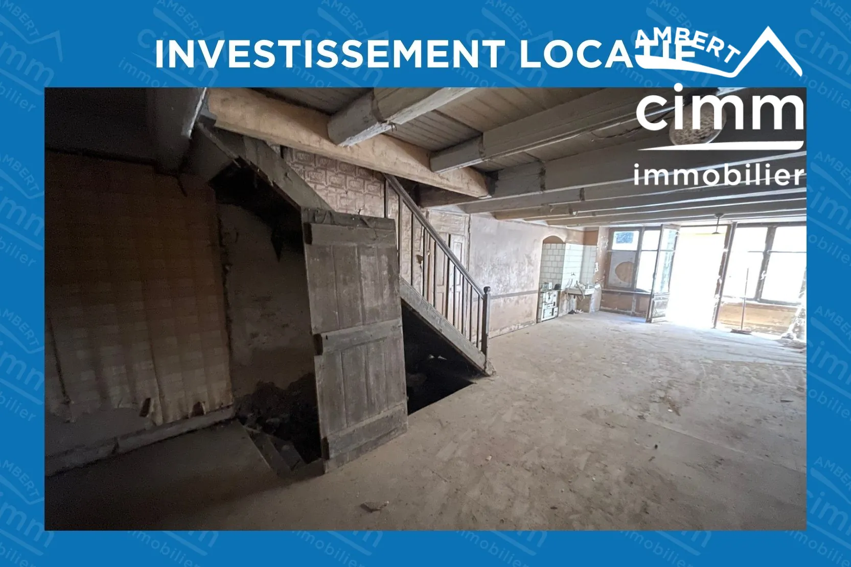 Maison de ville à rénover à Arlanc - Opportunité à saisir