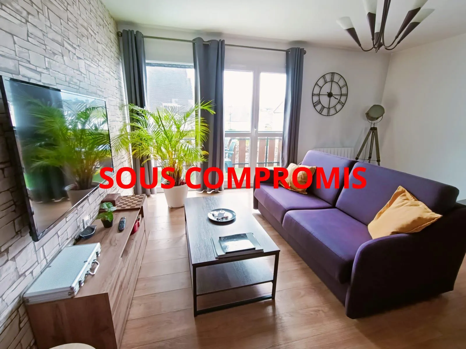 Appartement T2 rénové à Roscoff, proche plage, avec cave et parking