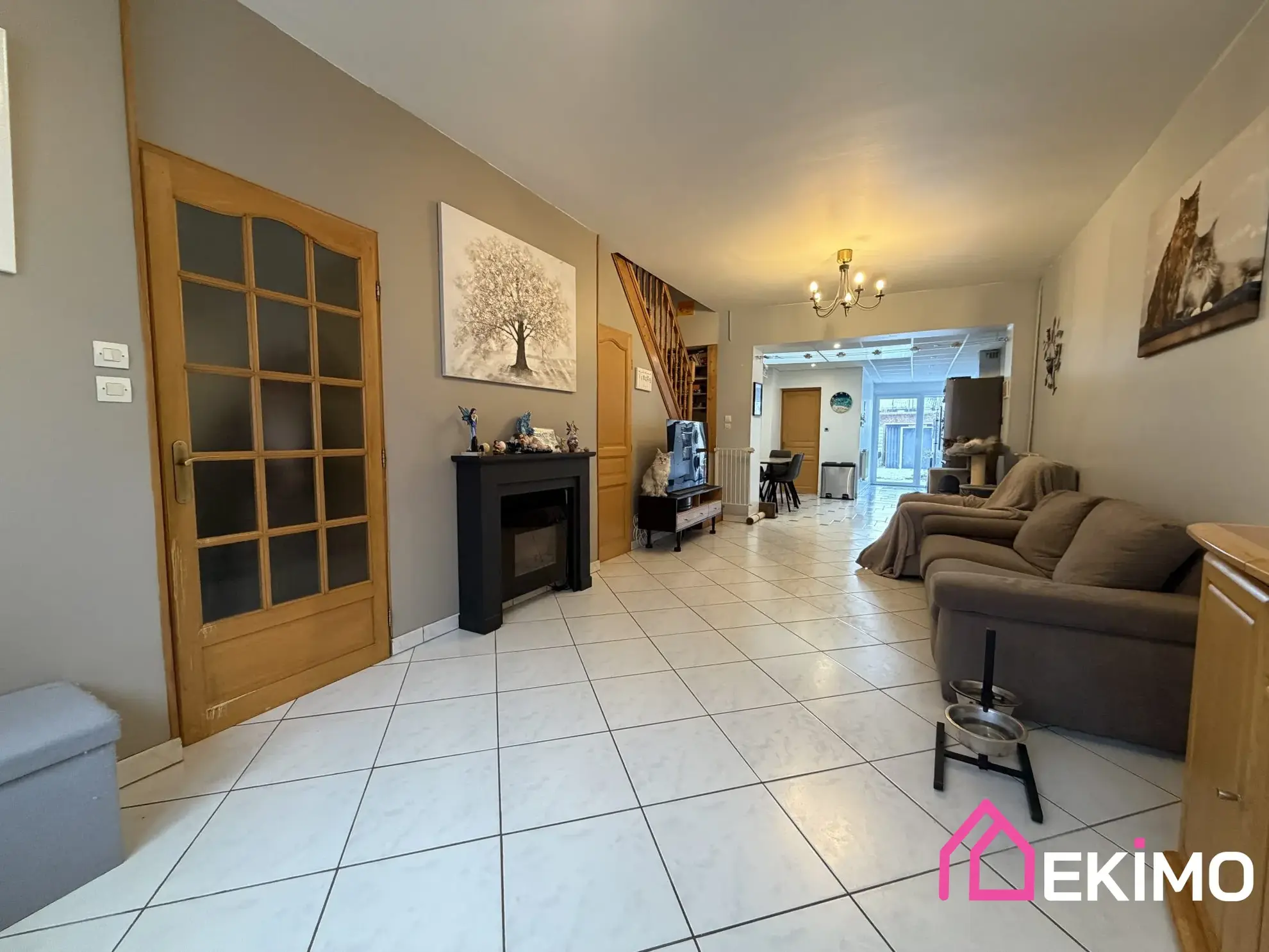 Maison rénovée avec jardin et terrasse à Lys-lez-Lannoy