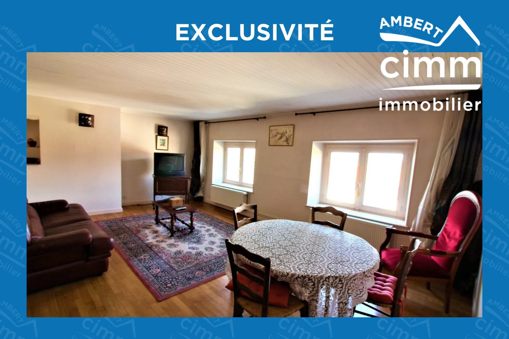 Achat appartement 80 m² avec 2 chambres à Ambert, proche du centre