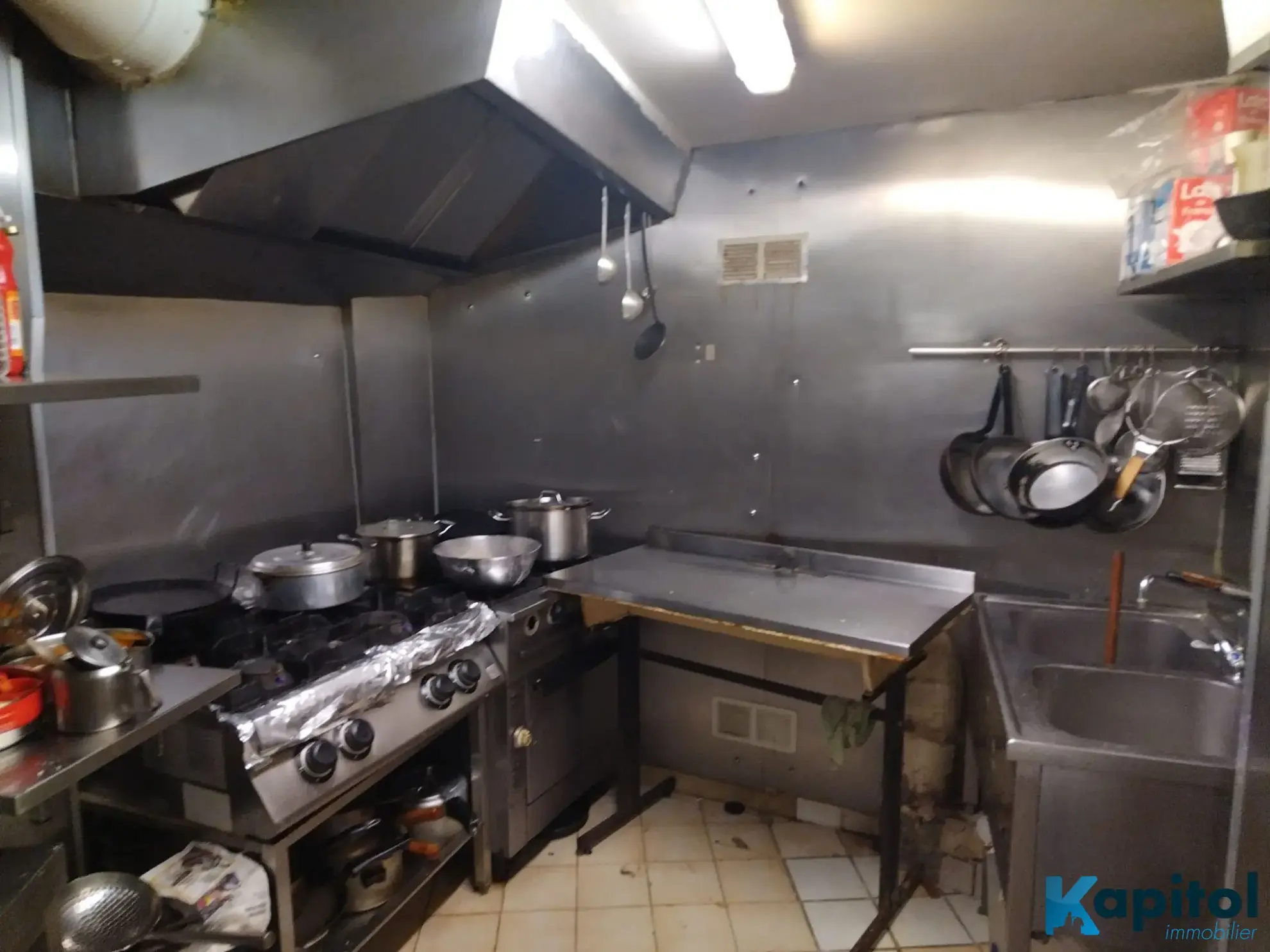 Fonds de commerce restaurant Paris 18 - Qualité et emplacement idéal