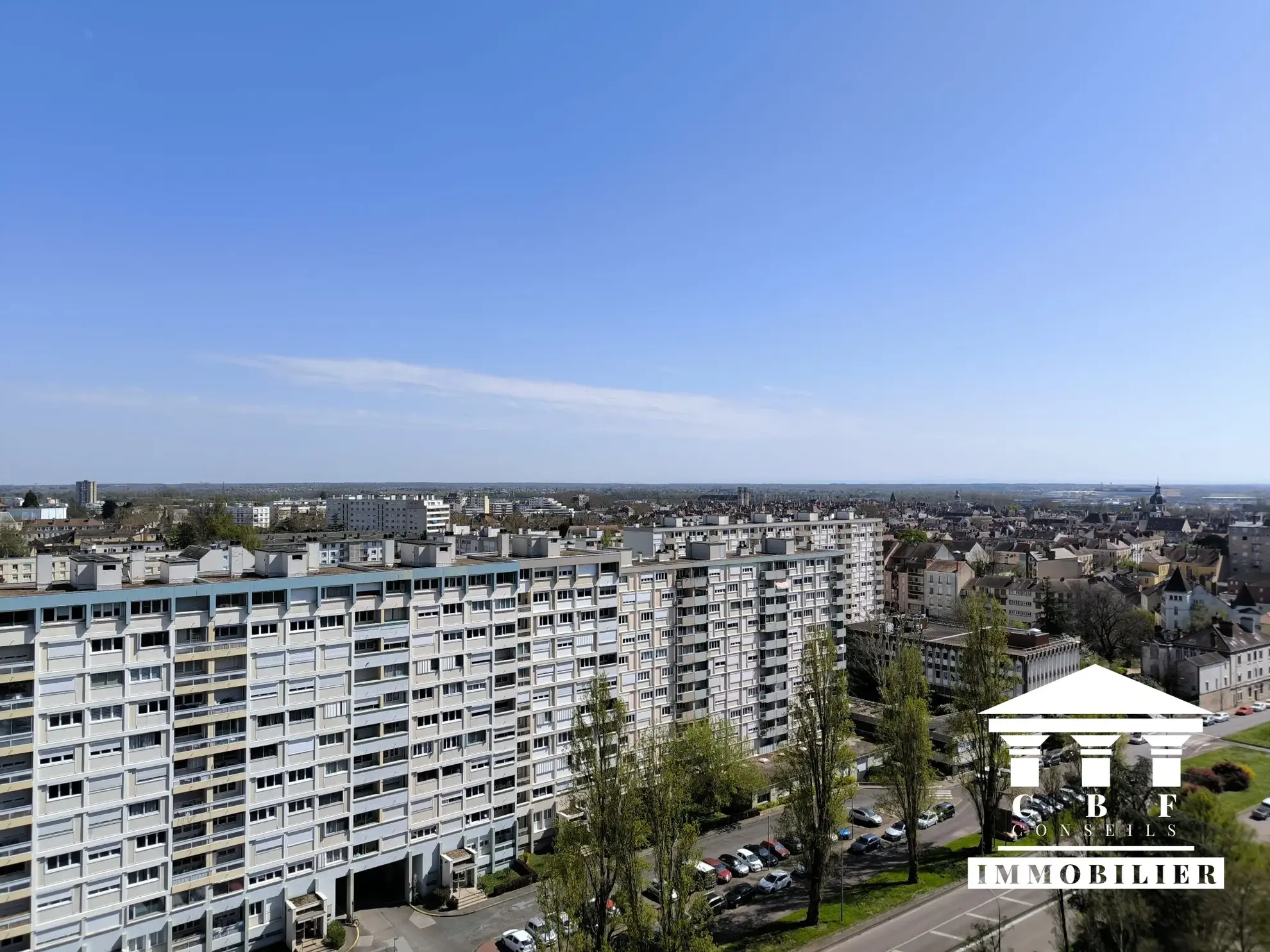 Appartement lumineux 77m² avec vue panoramique à Chalon-sur-Saône 