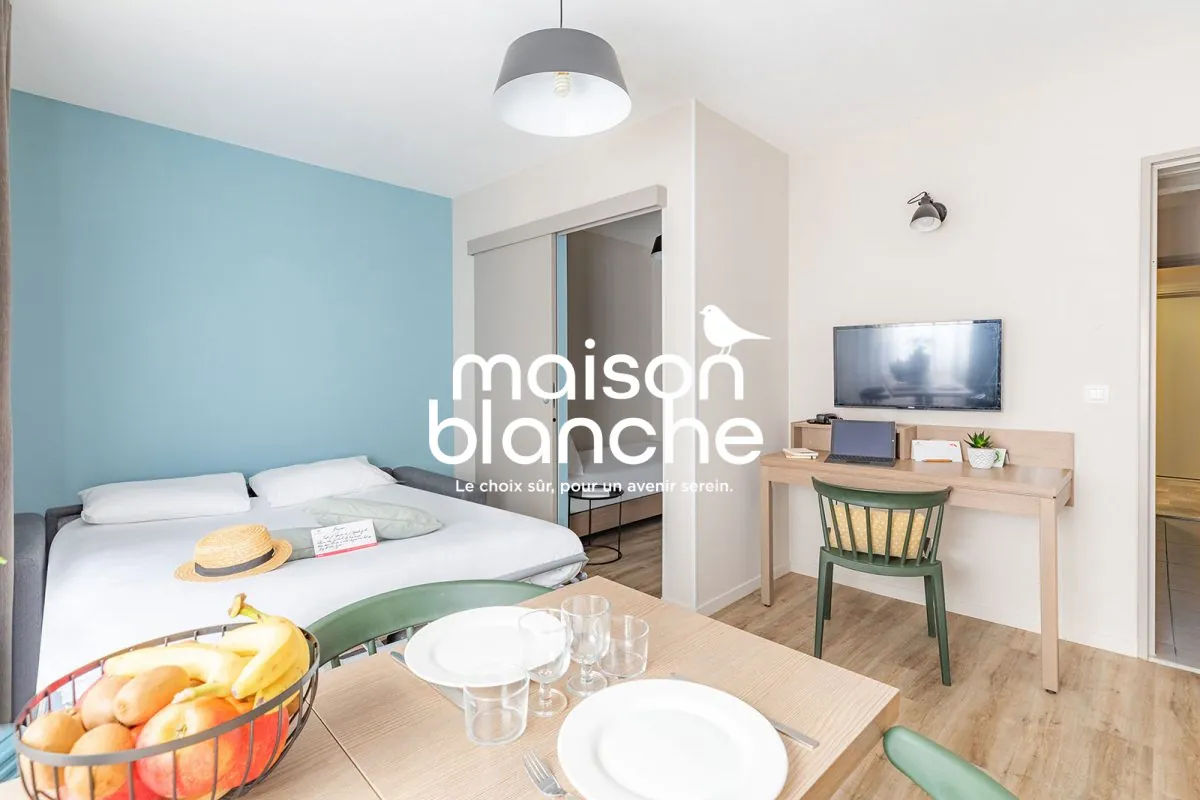 Appartement T1 meublé avec bail commercial à Valence – Investissement sécurisé