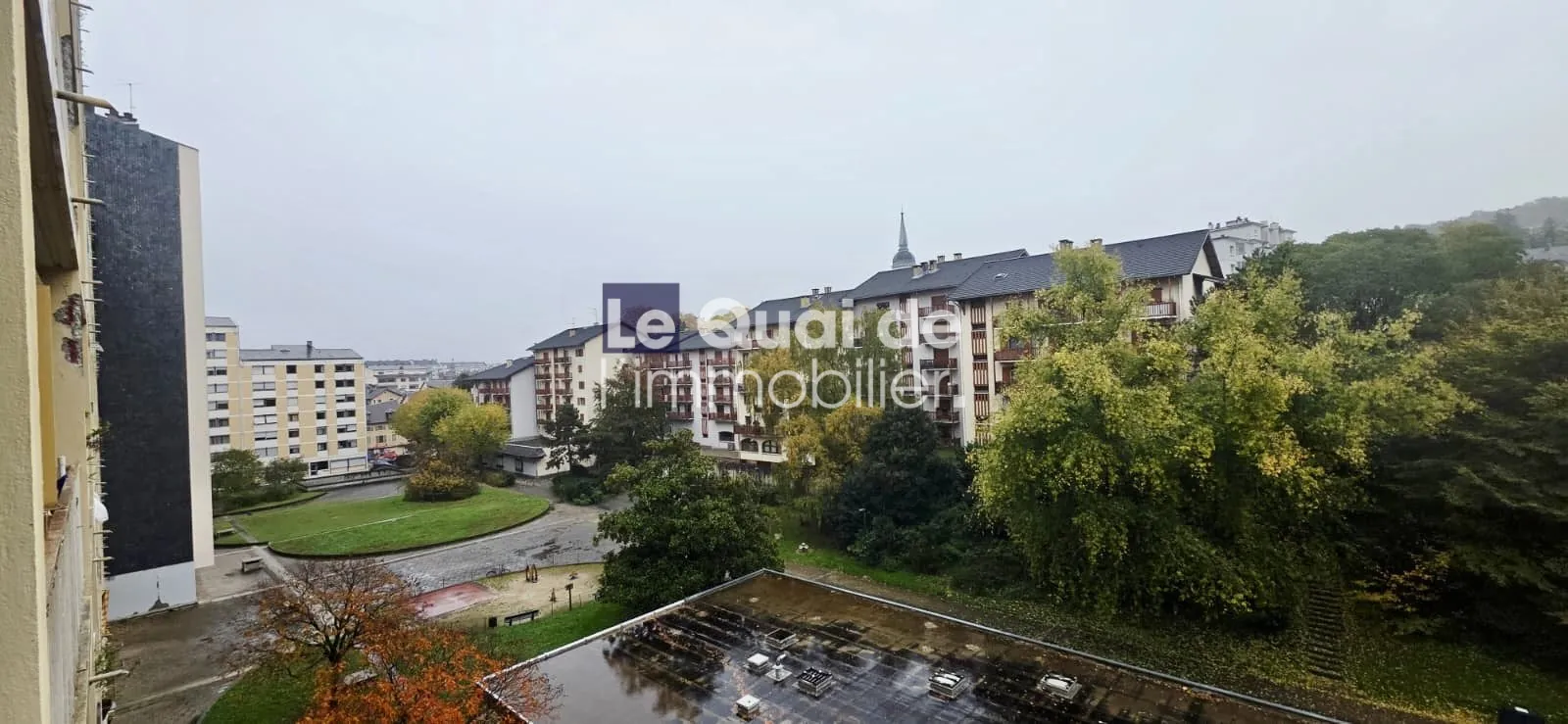 Appartement T4 traversant à Chambéry avec vue montagne, loué, excellente localisation