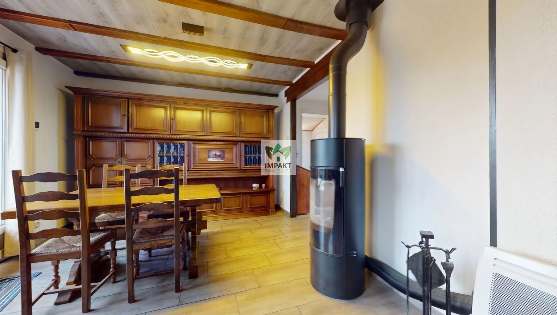 Maison T3 à vendre à Petitmagny avec sous-sol complet et terrain de 12,55 ares 