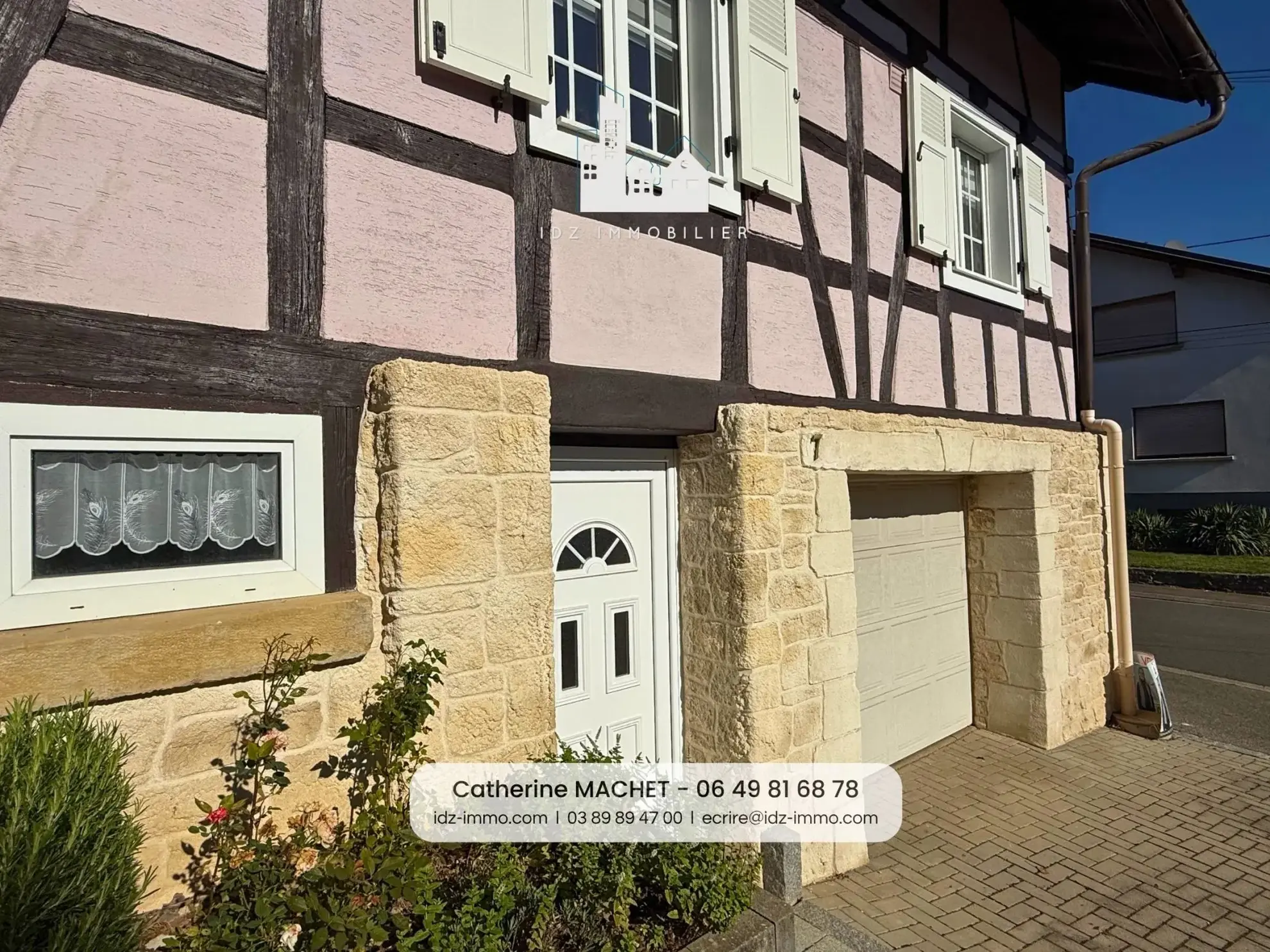 Maison alsacienne de 117m² à Jettingen à vendre, ideal pour famille ou jeune couple