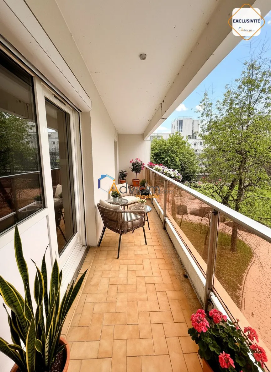 Appartement T2 de 50 m² avec balcon à Saint-Jean-de-Braye - Longues Allées 