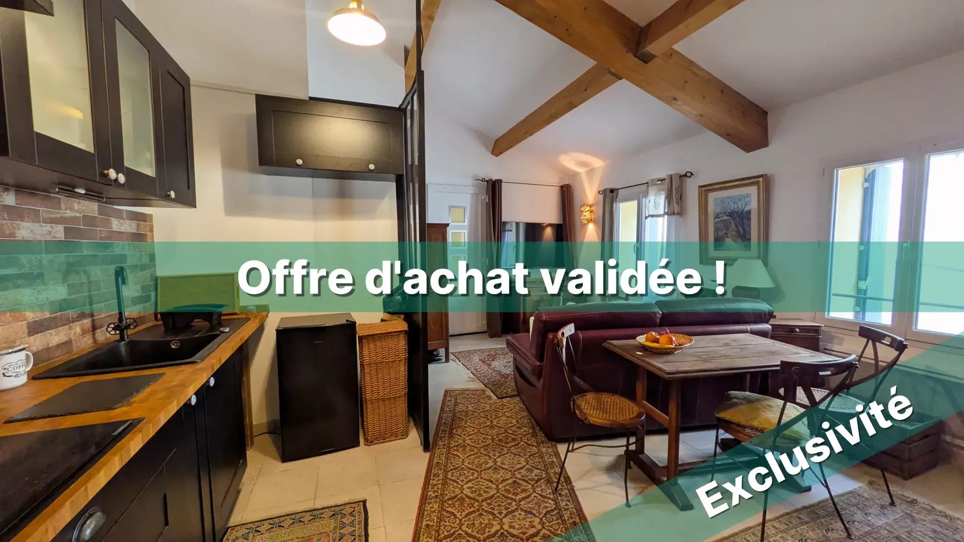 Appartement 3 pièces rénové à Signes - 55 m² avec parking privé