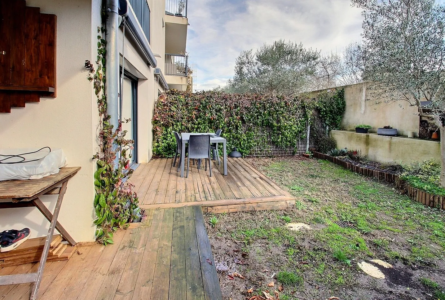 Appartement de 3 pièces avec jardin et terrasse au Triadou, 60,69 m²