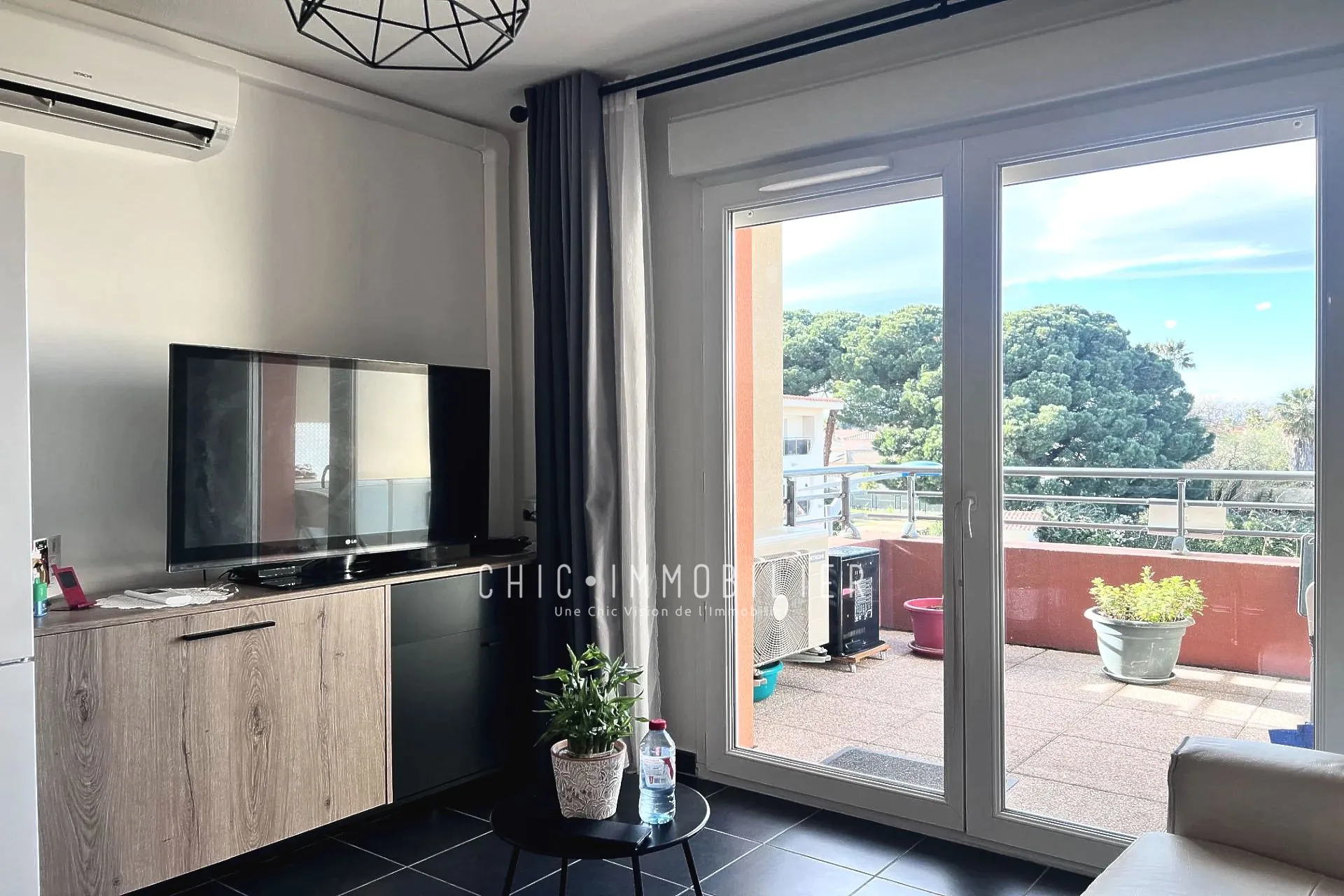 Charmant appartement T3 avec terrasse et parking à Argeles-sur-Mer 