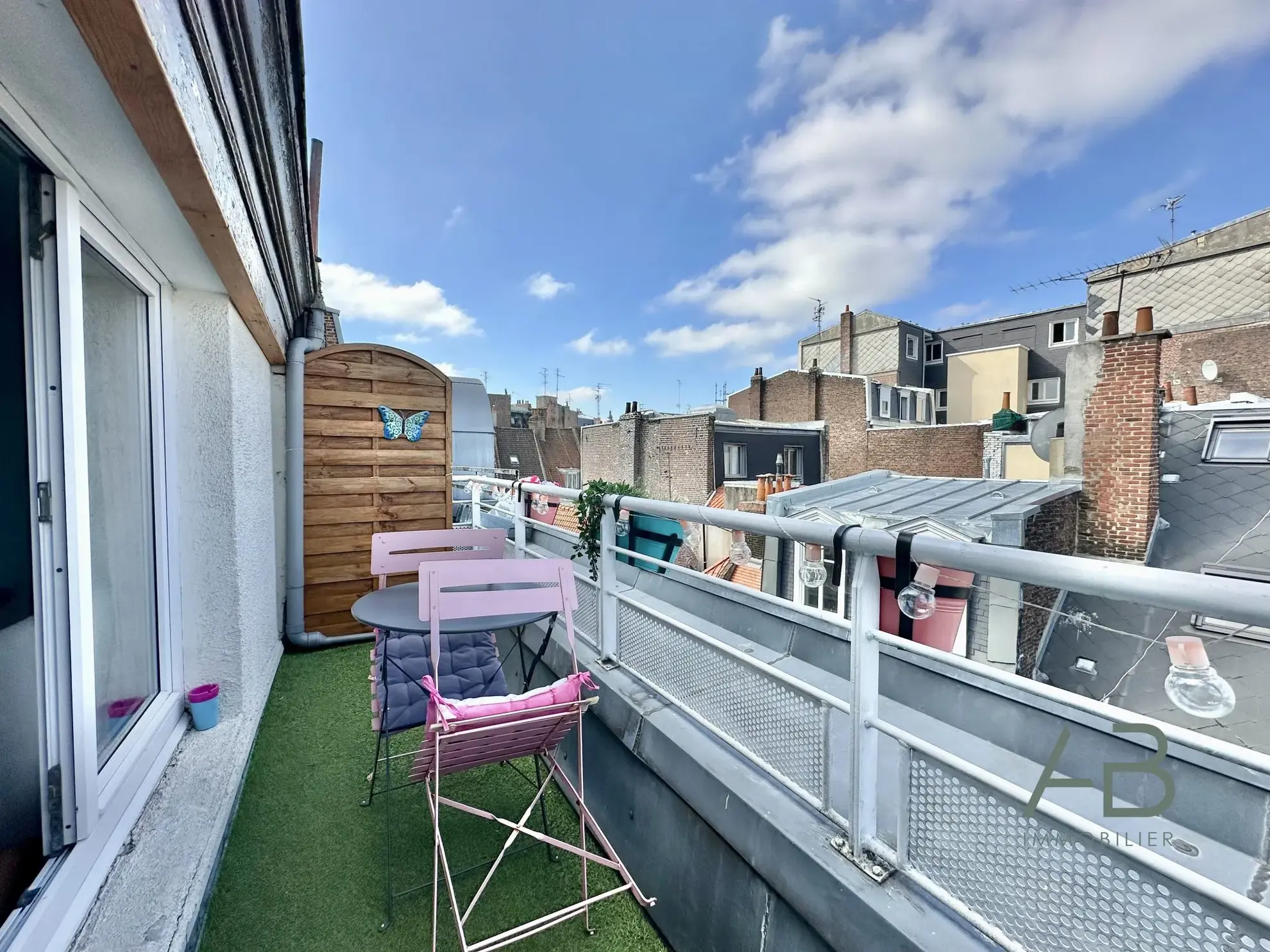 Appartement T2 rénové en hyper-centre de Lille avec balcon et emplacement privilégié 