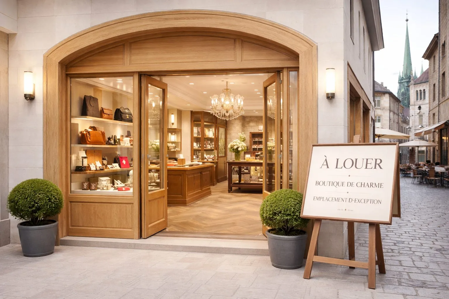 Boutique de prestige à vendre au cœur de la Vieille-Ville de Genève