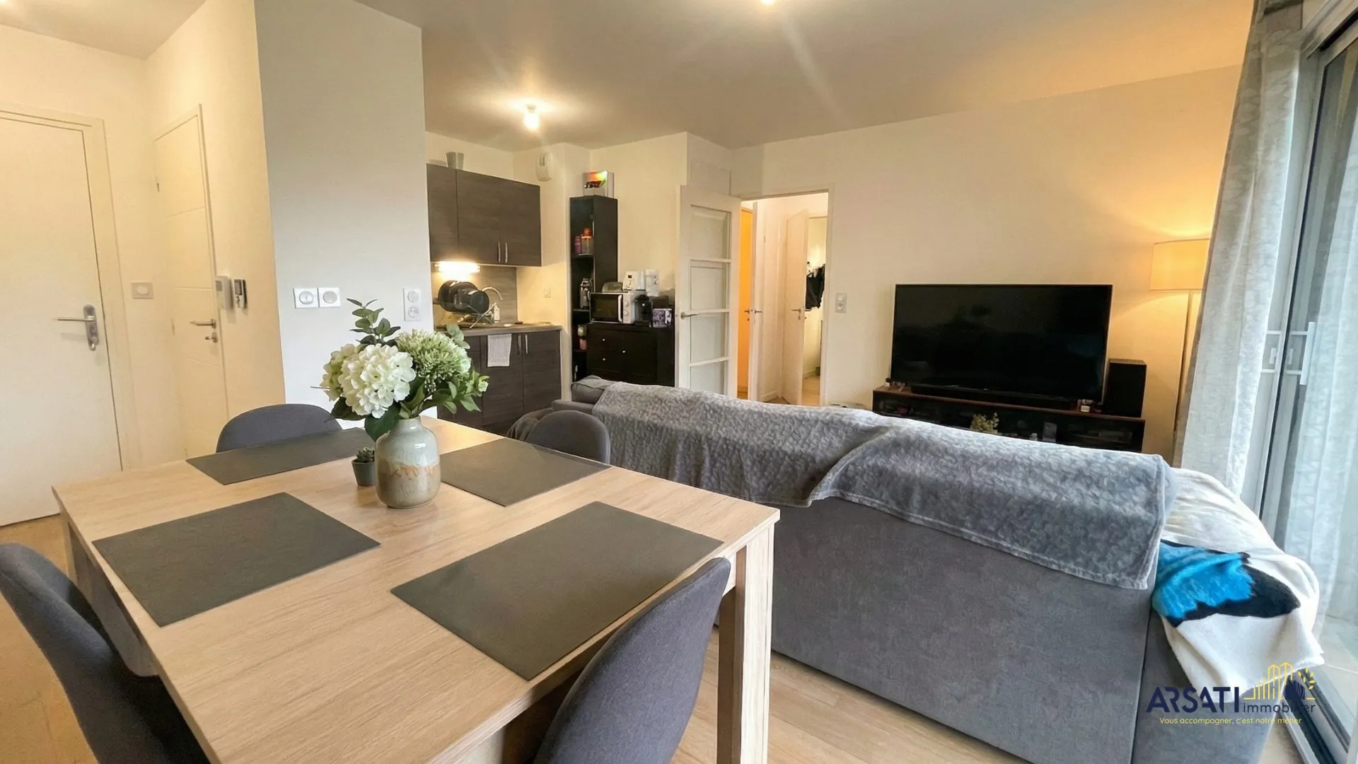 Appartement à vendre à Bruz avec terrasse, parking et jardin privé - 46 m² 