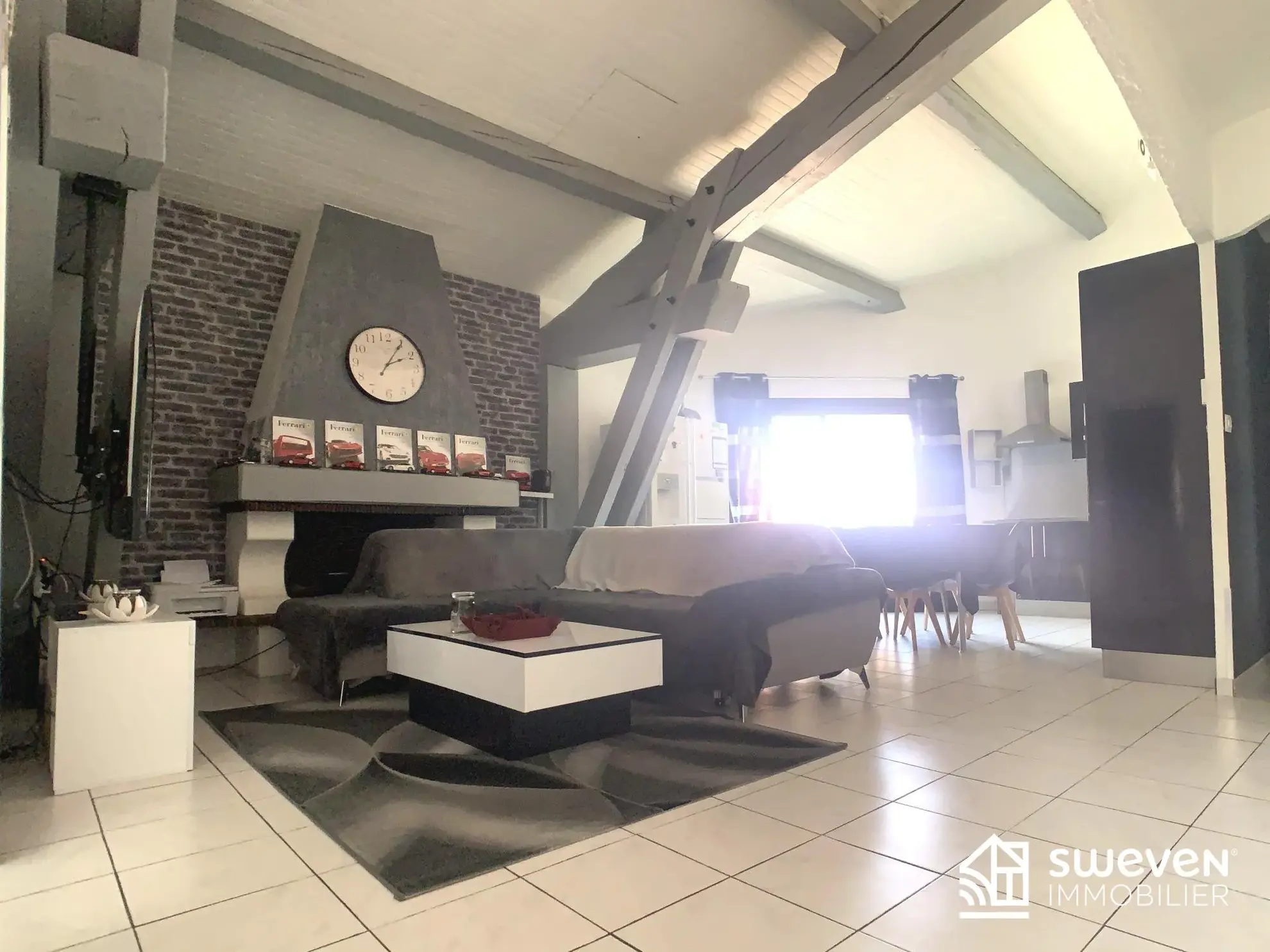 Maison de village de 87 m² avec garage et revenu locatif à Saint-Laurent-de-la-Salanque