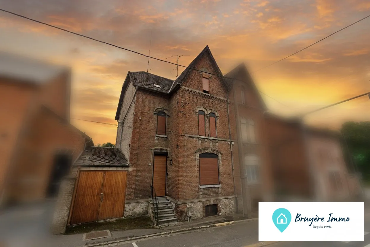 Maison à rénover à Glageon - Potentiel et cachet, proche commerces et écoles