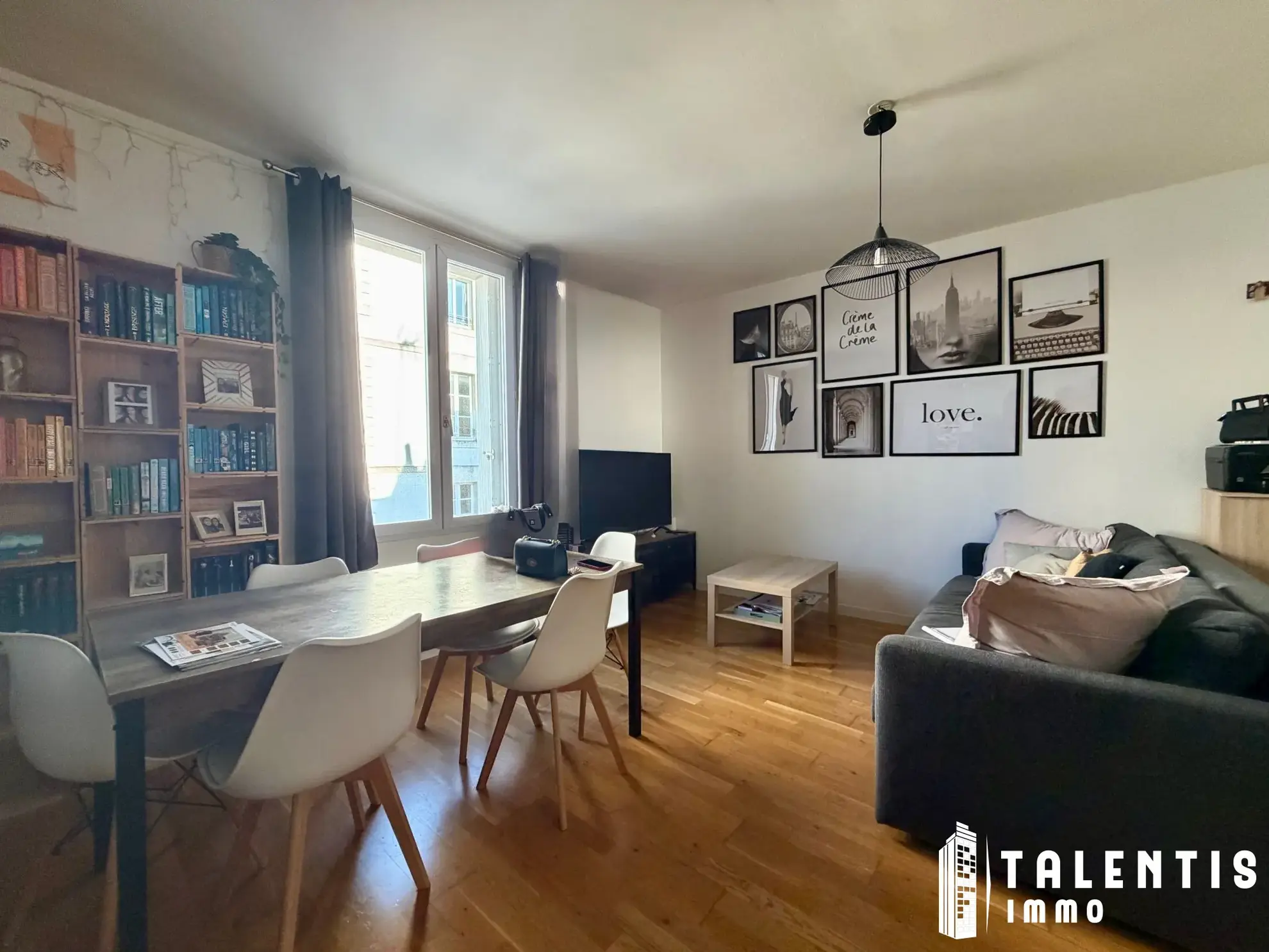 Appartement T2 lumineux de 46,77 m² à Nantes, idéal pour investissement 