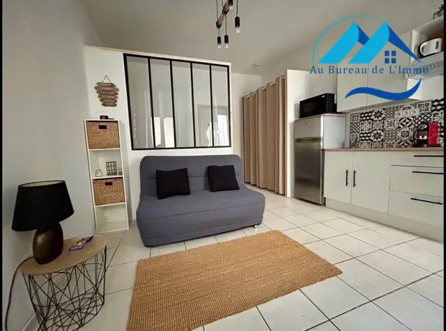 Charmant appartement T1 meublé de 23 m² à Endoume, Marseille