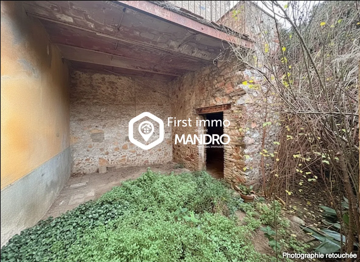 Belle maison bourgeoise avec jardin, garage et terrasse à Estagel 