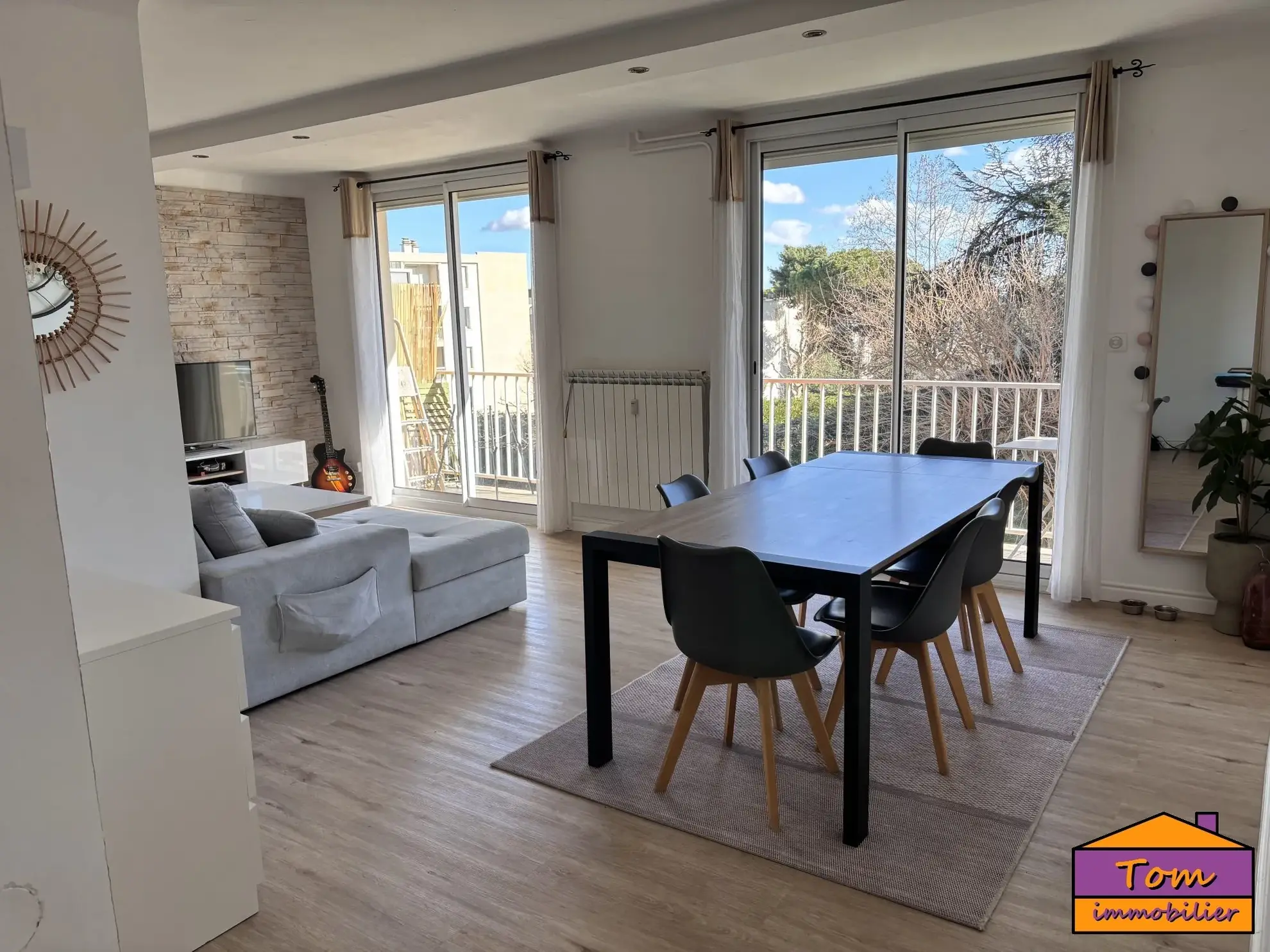 Superbe appartement T3 au premier étage avec vue dégagée à Béziers