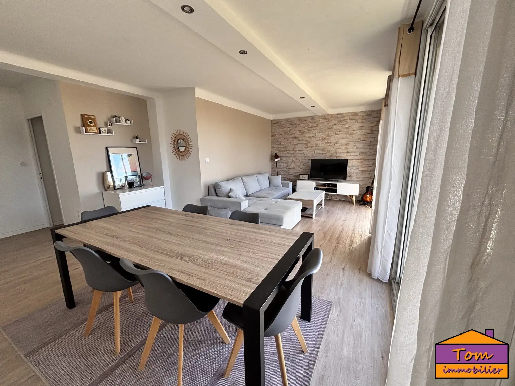 Superbe appartement T3 au premier étage avec vue dégagée à Béziers 