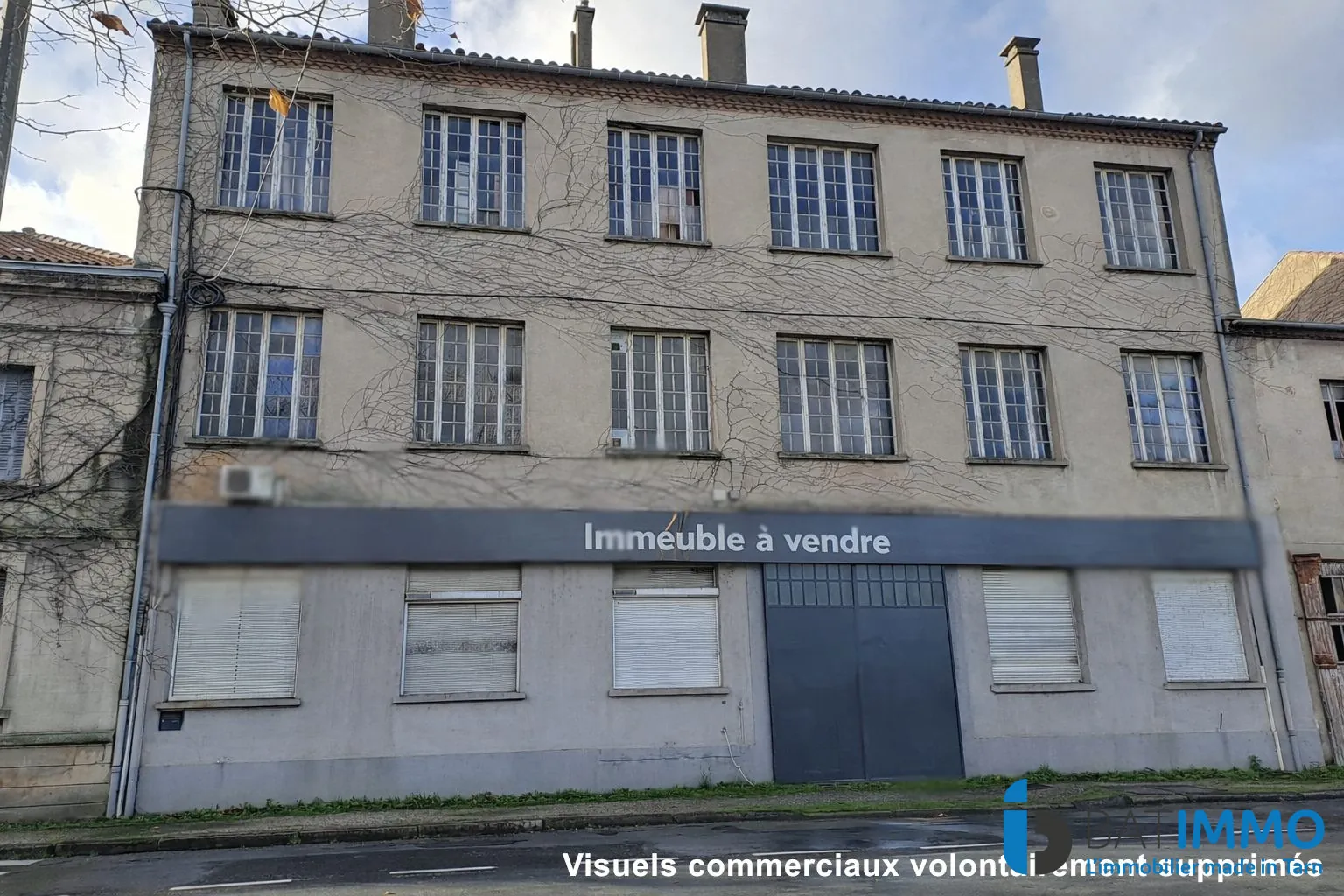 Immeuble industriel à Mazamet avec grand potentiel de 1800 m²