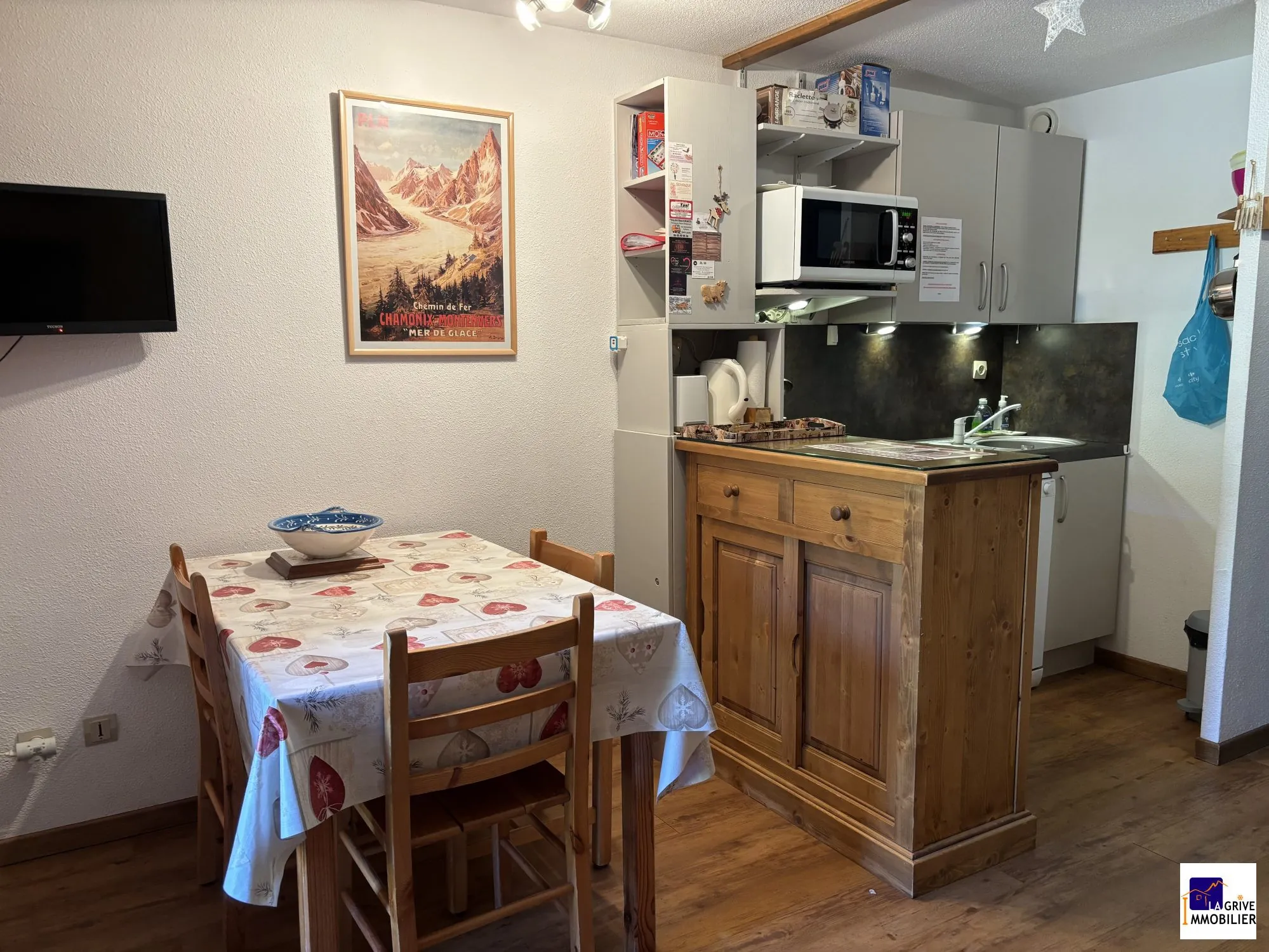 Charmant appartement 2 pièces meublé à Peisey-Vallandry, idéal investissement ou premier achat