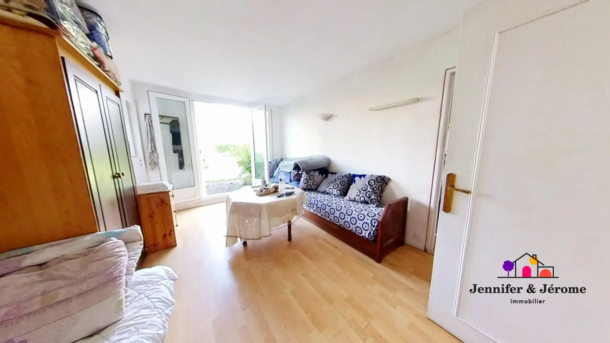 Appartement T2 avec jardin, cave et stationnement à Deuil-la-Barre 