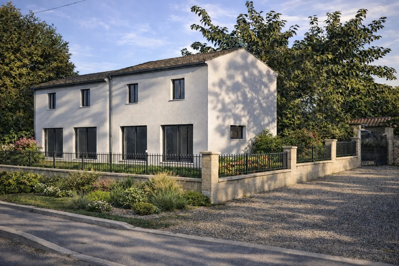 Terrain constructible de 448 m² à Carnoules avec permis pour deux maisons