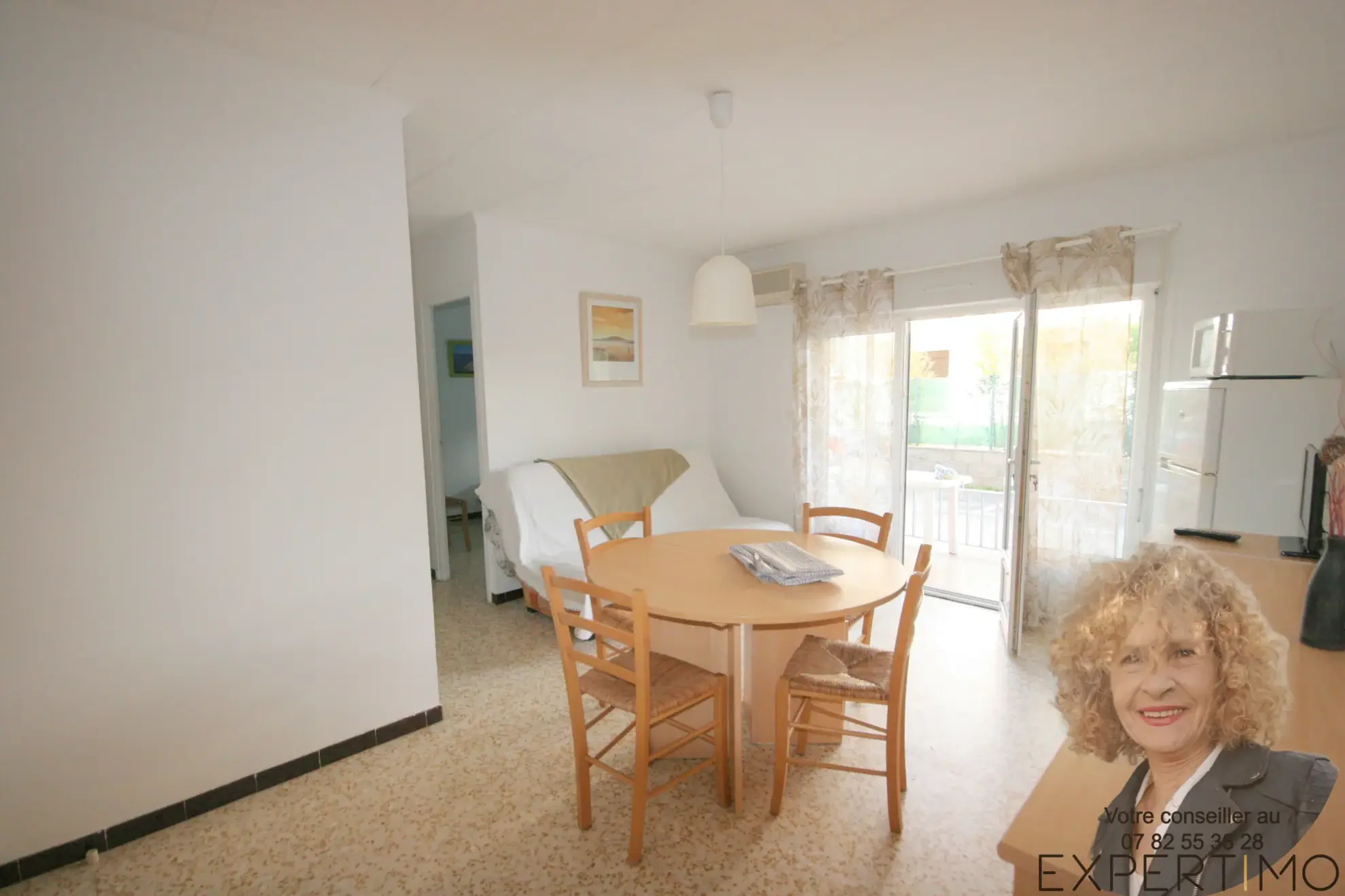 Appartement T2 en rez-de-chaussée avec terrasse au Grau-du-Roi