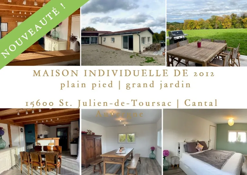 Maison plain-pied avec grand jardin et verger près de Maurs - 2012