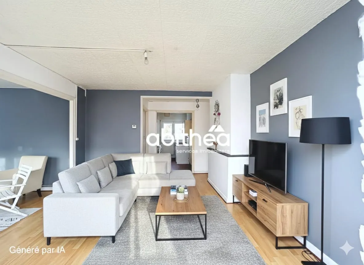 Appartement lumineux de 60 m² avec 2 chambres à Libercourt 