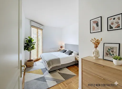 Appartement T2 avec jardin à Lyon 8ème - Résidence sécurisée et proche commodités