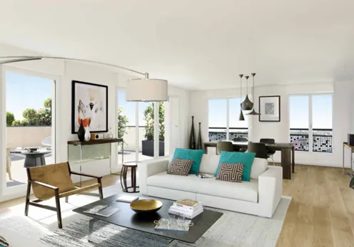 Appartement 3 pièces à Bron - Loggia, parking, livraison 2028