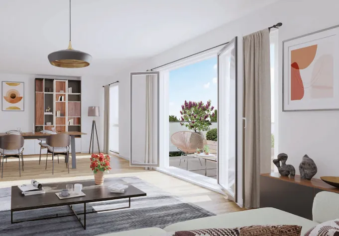 Appartement 2 pièces à Goussainville - Livraison 2028, parking inclus, bon rendement énergétique