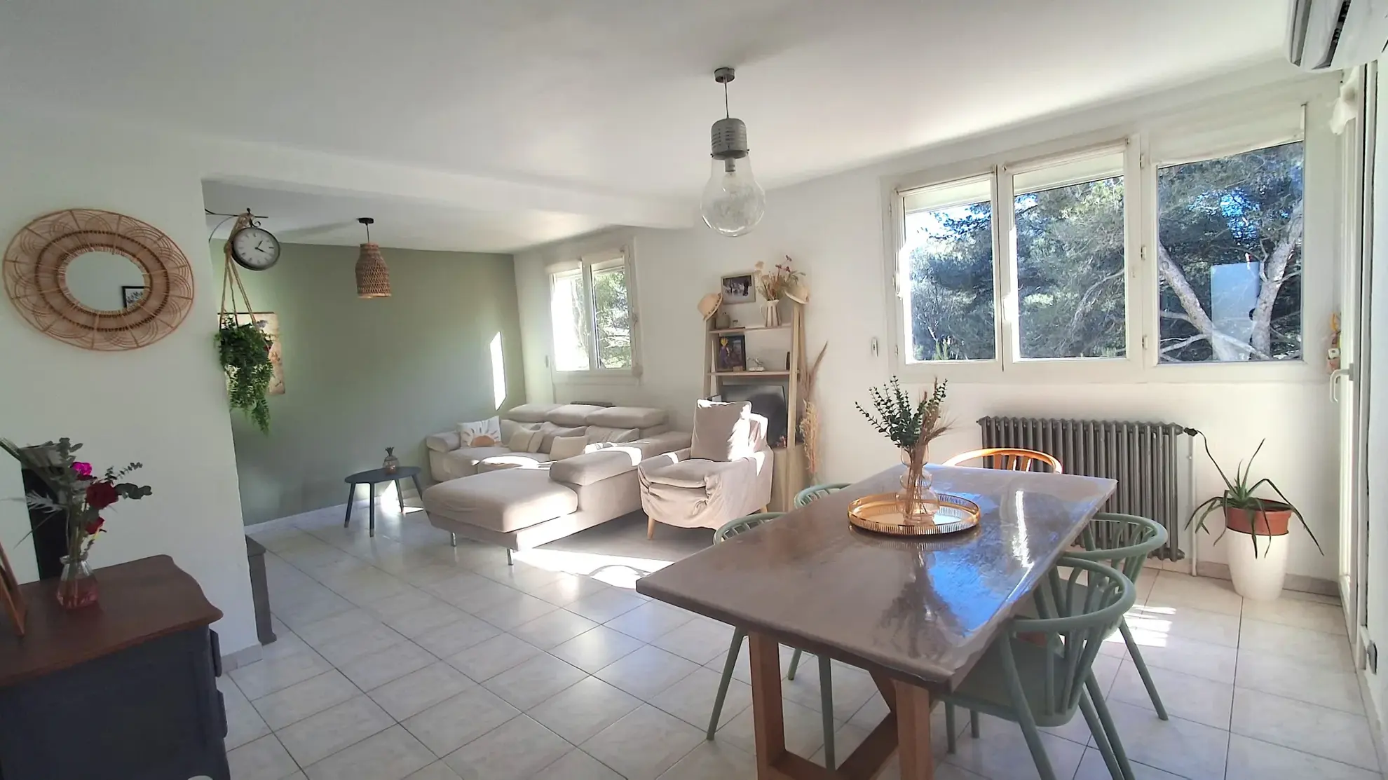 appartement T3/4 lumineux avec vue dégagée à Pennes Mirabeau 