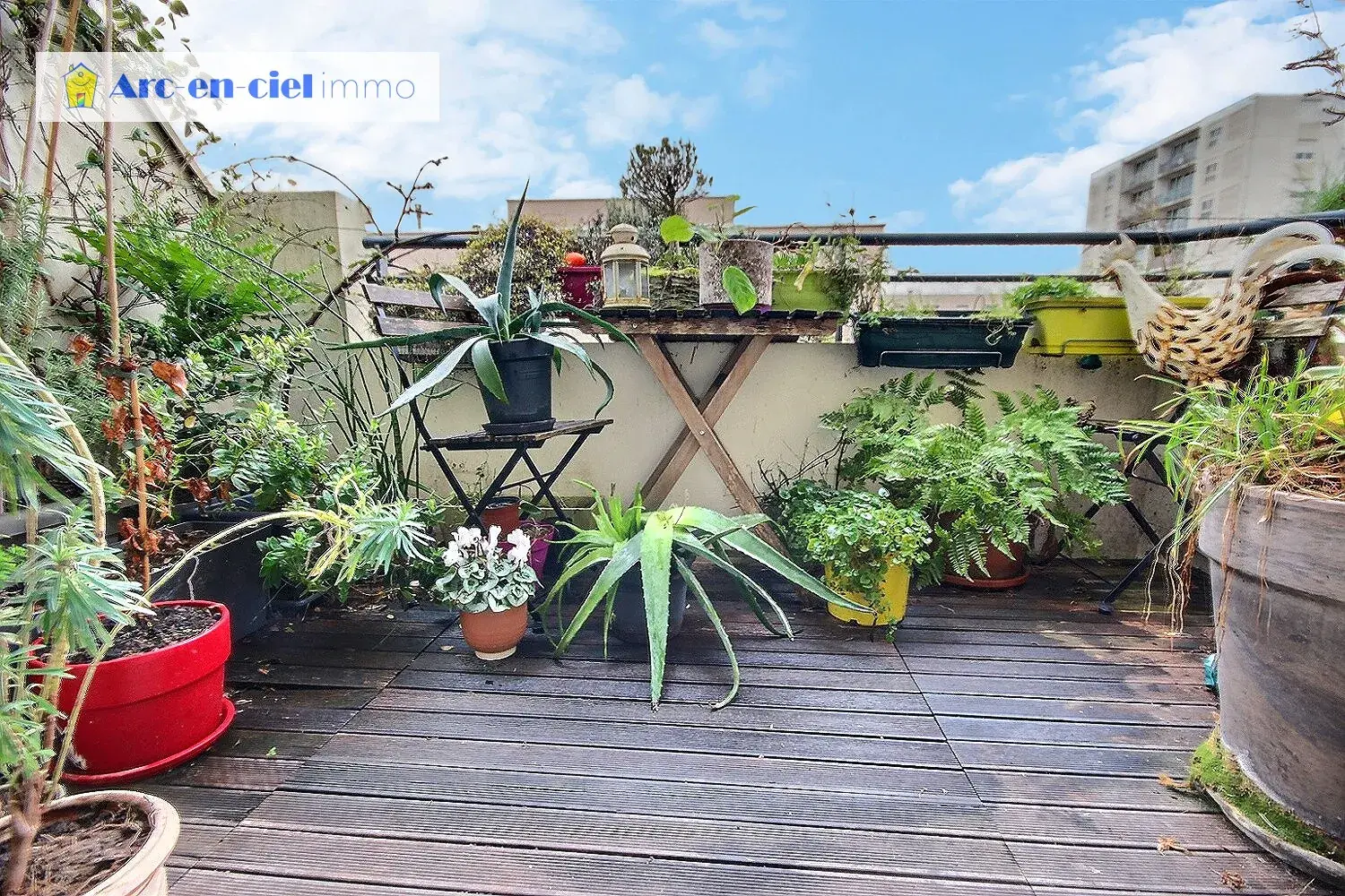 Appartement 3 pièces avec terrasse à Alfortville, proche gare et métro