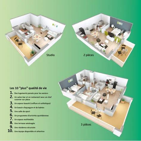 Appartement 3 pièces à Bron avec balcon et parking, livraison 2027 